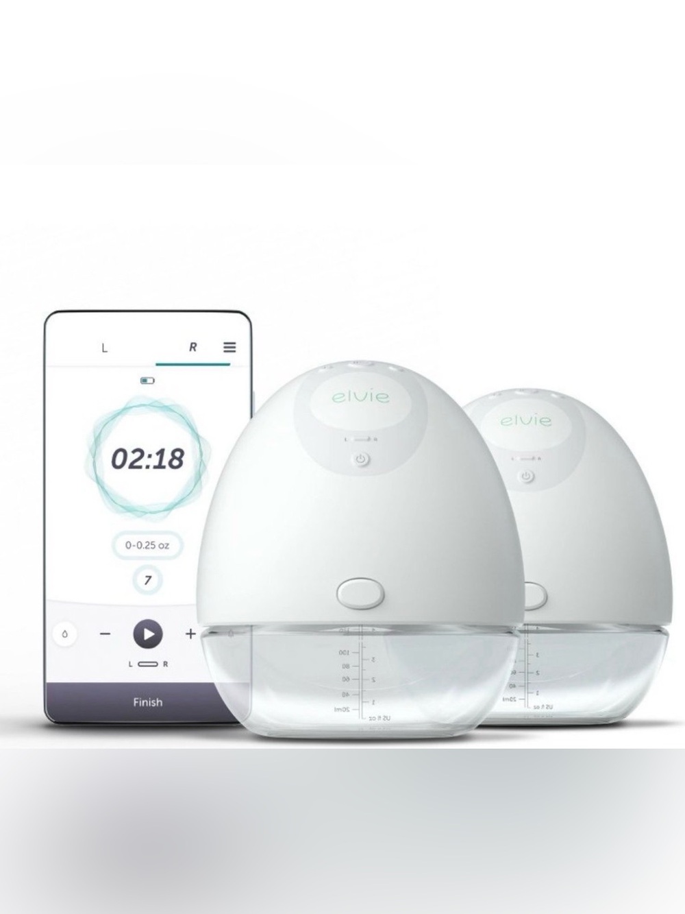 ELVIE /// Hands Free Electric Double Breast Pump *NEW*